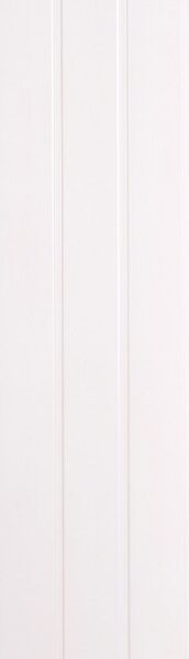 Plain Solids PN 00399 10 ft x 1 ft White PVC Panel - 8 mm