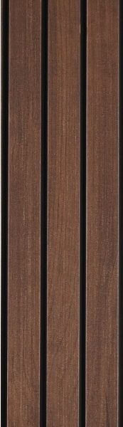 Wooden Effect PN 00383 10 ft x 1 ft Brown PVC Panel - 10 mm