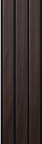 Wooden Effect PN 00384 10 ft x 1 ft Brown PVC Panel - 10 mm