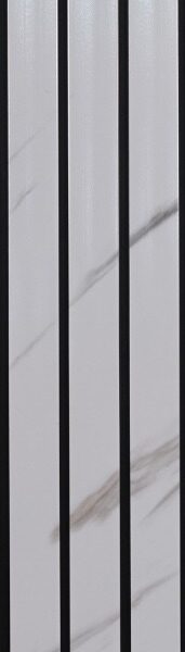 Marbles & Stones PN 00391 10 ft x 1 ft White PVC Panel - 10 mm