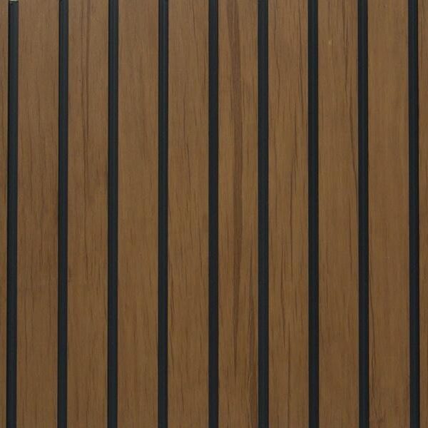 Wooden Effect Brown Wood PVC Louver/Panel | 10 ft x 1 ft - 10 mm | 11004